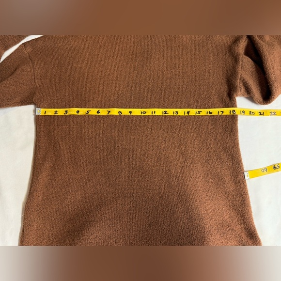 TREASURE & BOND Brown turtleneck sweater midi dress size XS. - Picture 12 of 13
